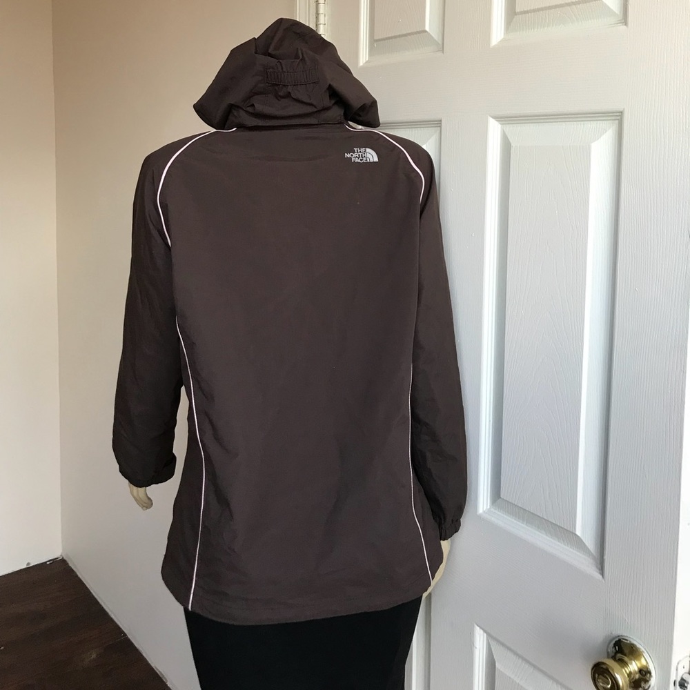 The North Face HyVent Brown Jacket Xl Girls - Picture 3 of 8